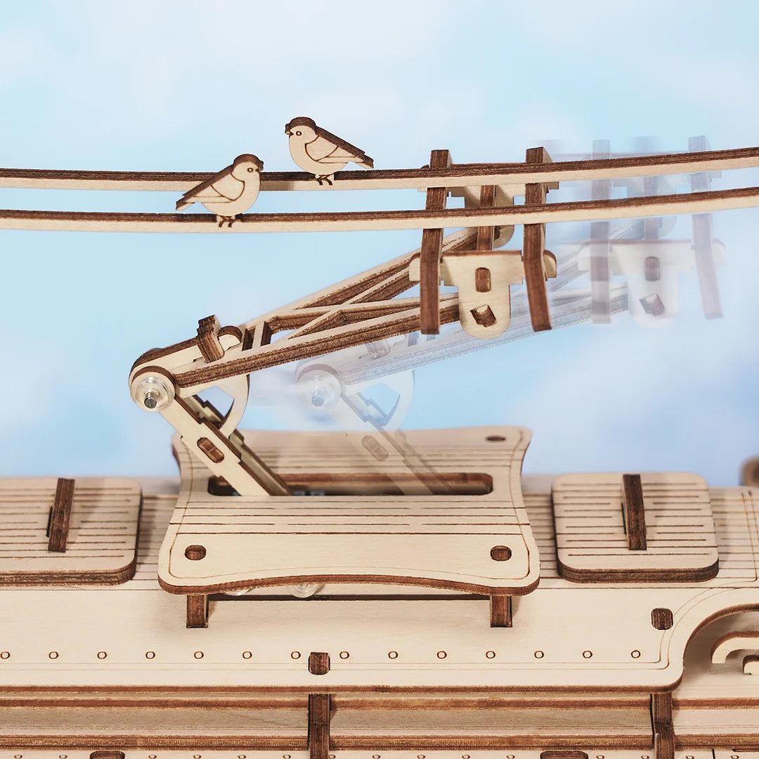 Rokr Classic City Tram 3D Wooden Puzzle