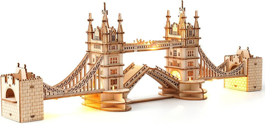 ROBOTIME 3D Wooden Puzzle London Tower Bridge