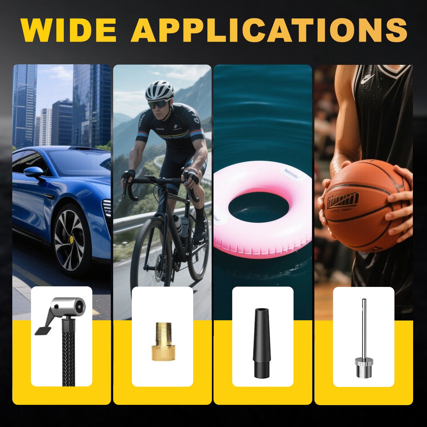 Wireless Digital Tyre Inflator 150PSI