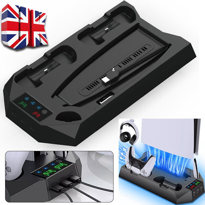 PS5 Vertical Cooling Fan Stand