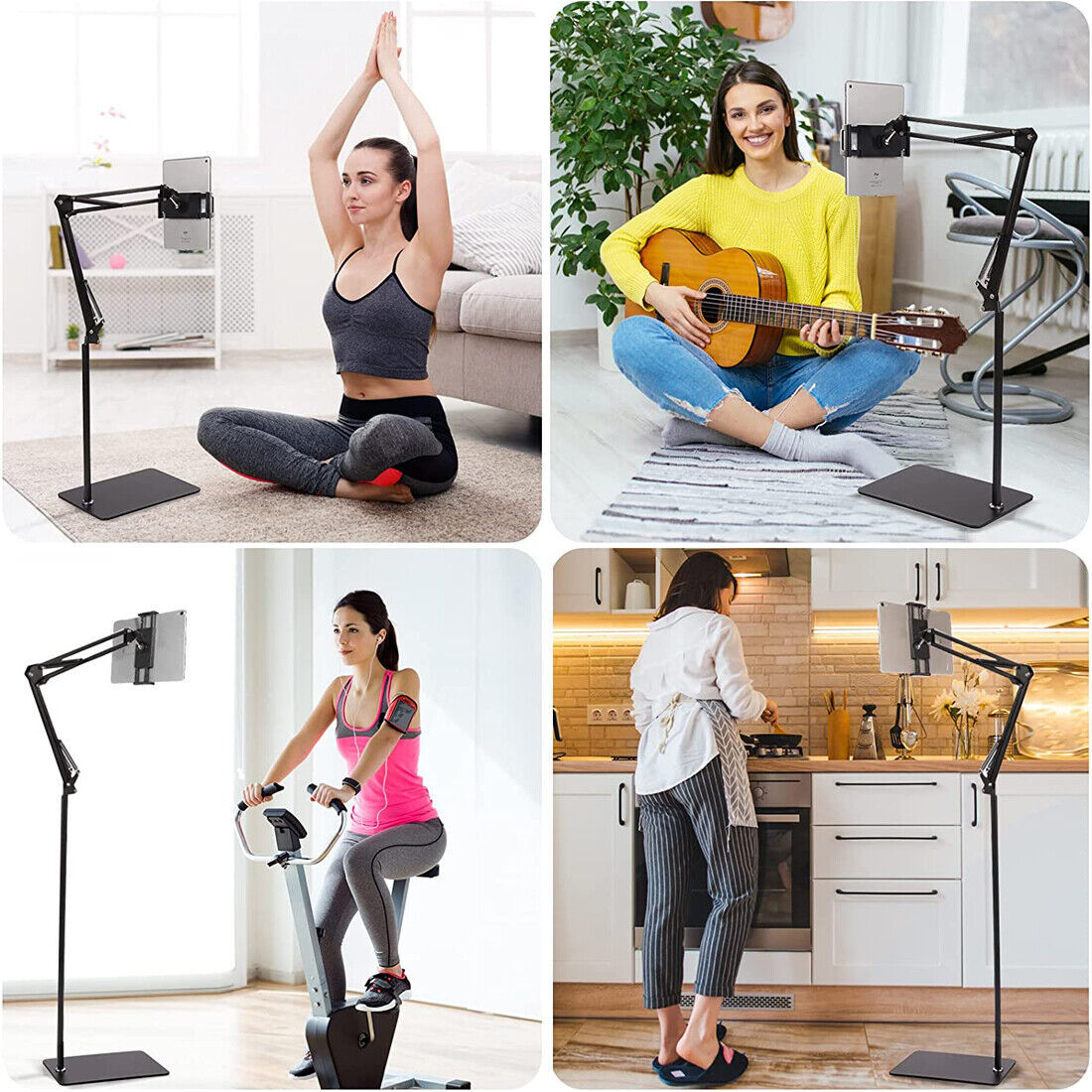 Universal 360 Adjustable Floor Stand Holder