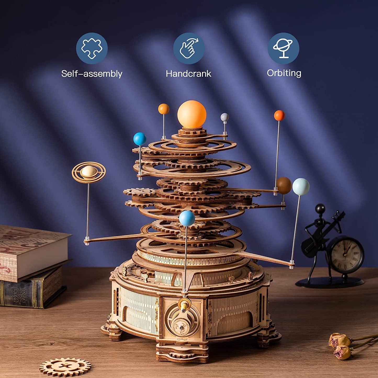 Robotime ROKR Rotatable Mechanical Orrery