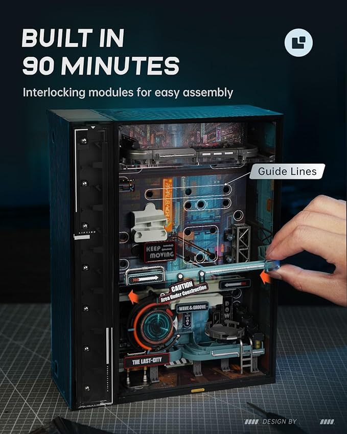 ROBOTIME 3D Puzzle Model Kit To Build Last City