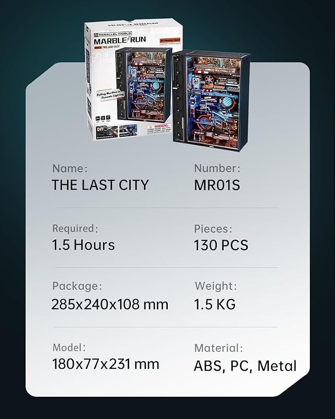 ROBOTIME 3D Puzzle Model Kit To Build Last City