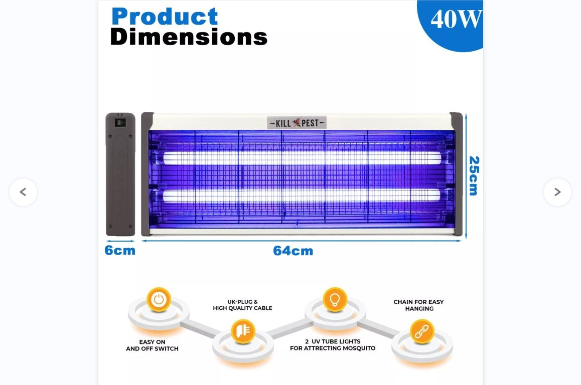 Bug Zapper Electric Insect Killer Mosquito