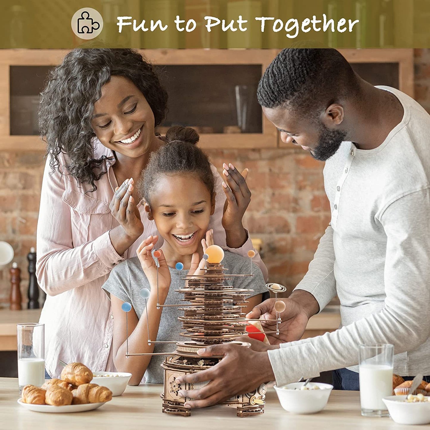 Robotime ROKR Rotatable Mechanical Orrery