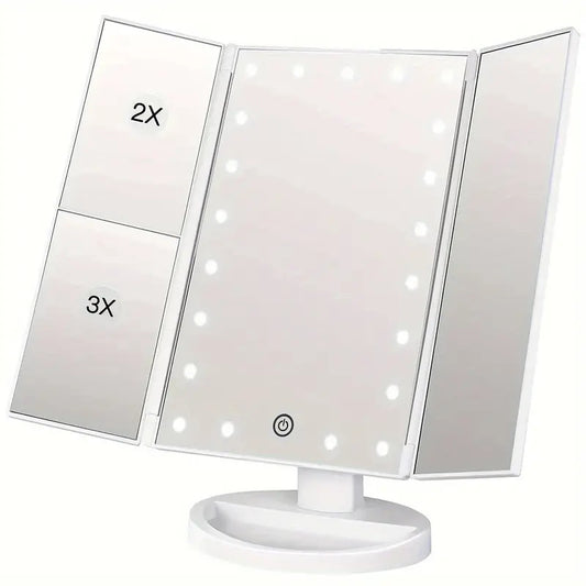 Foldable LED Mirror