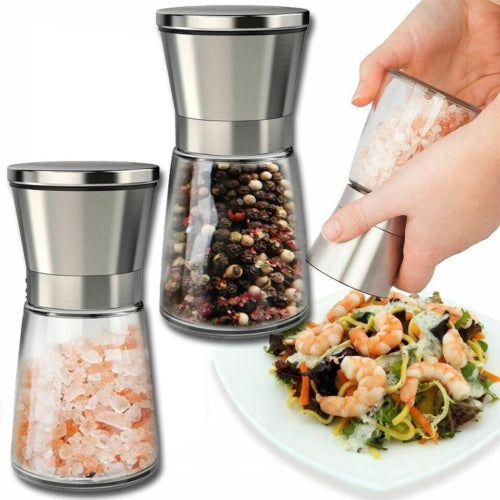 2x Pepper And Salt Grinder