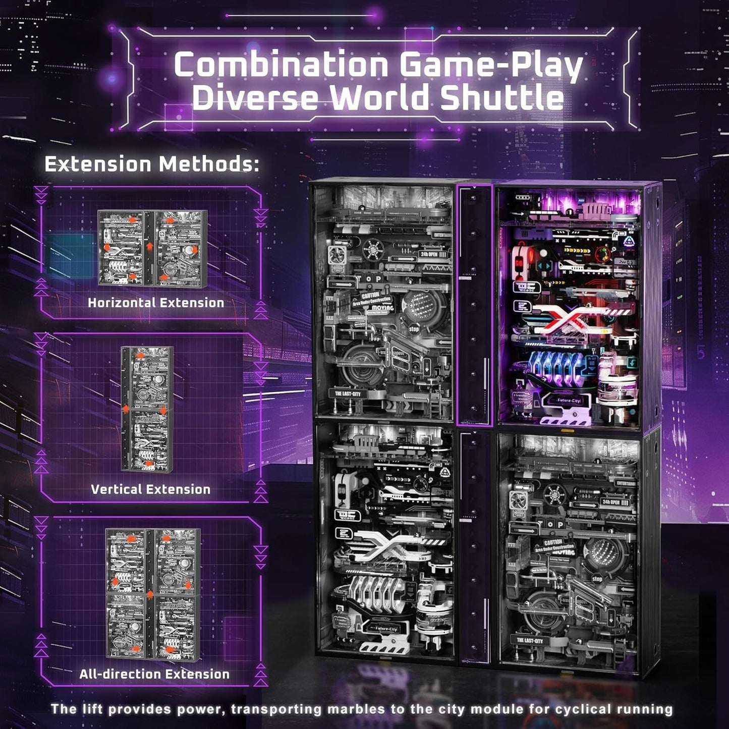 ROBOTIME 3D Puzzle Model Kit To Build Last City