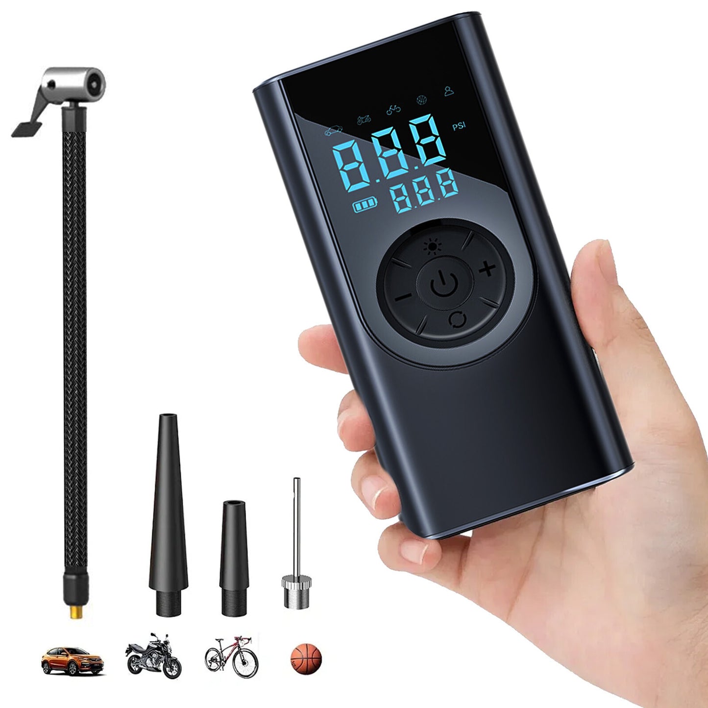 Wireless Digital Tyre Inflator 150PSI