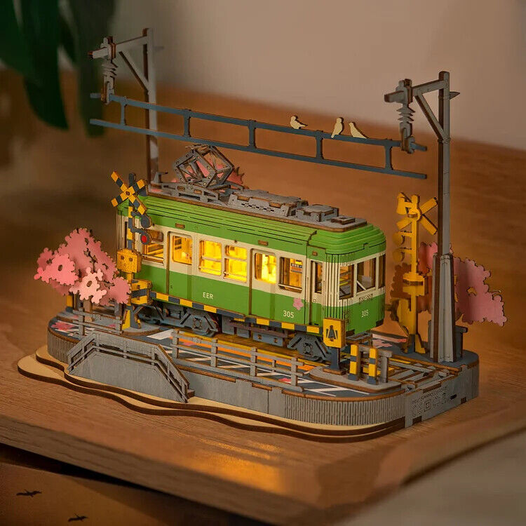 Journey Tram Car 3D Wooden Puzzle