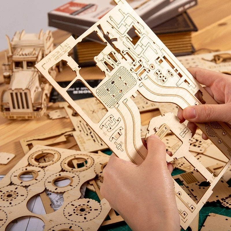 Car 3D Wooden Puzzle Game