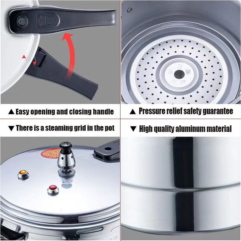 7L Aluminium Pressure Cooker Quick