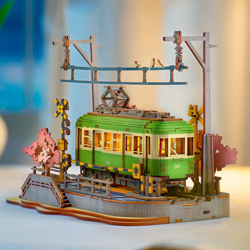 Journey Tram Car 3D Wooden Puzzle