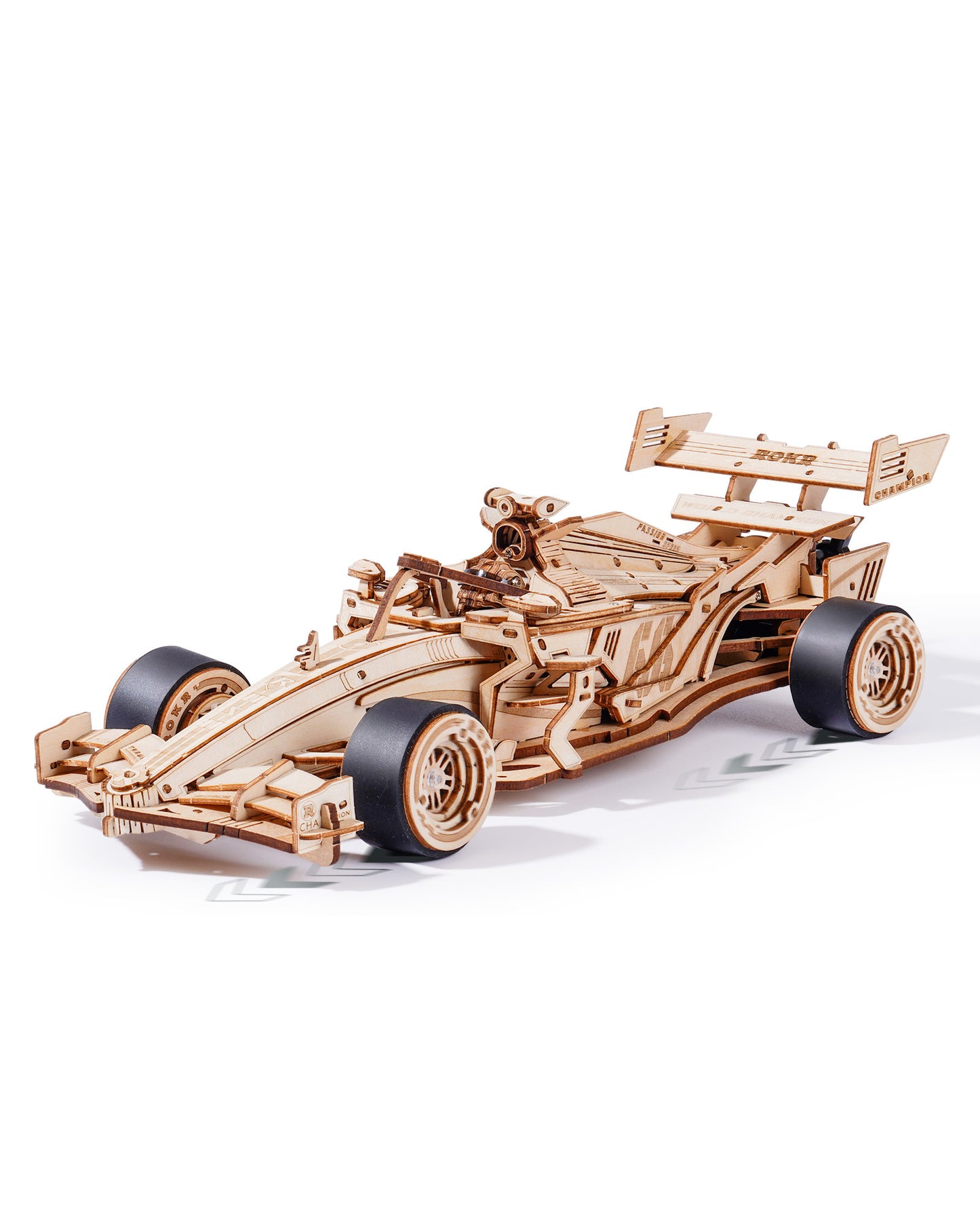ROBOTIME 3D Wooden Puzzle Racing Car