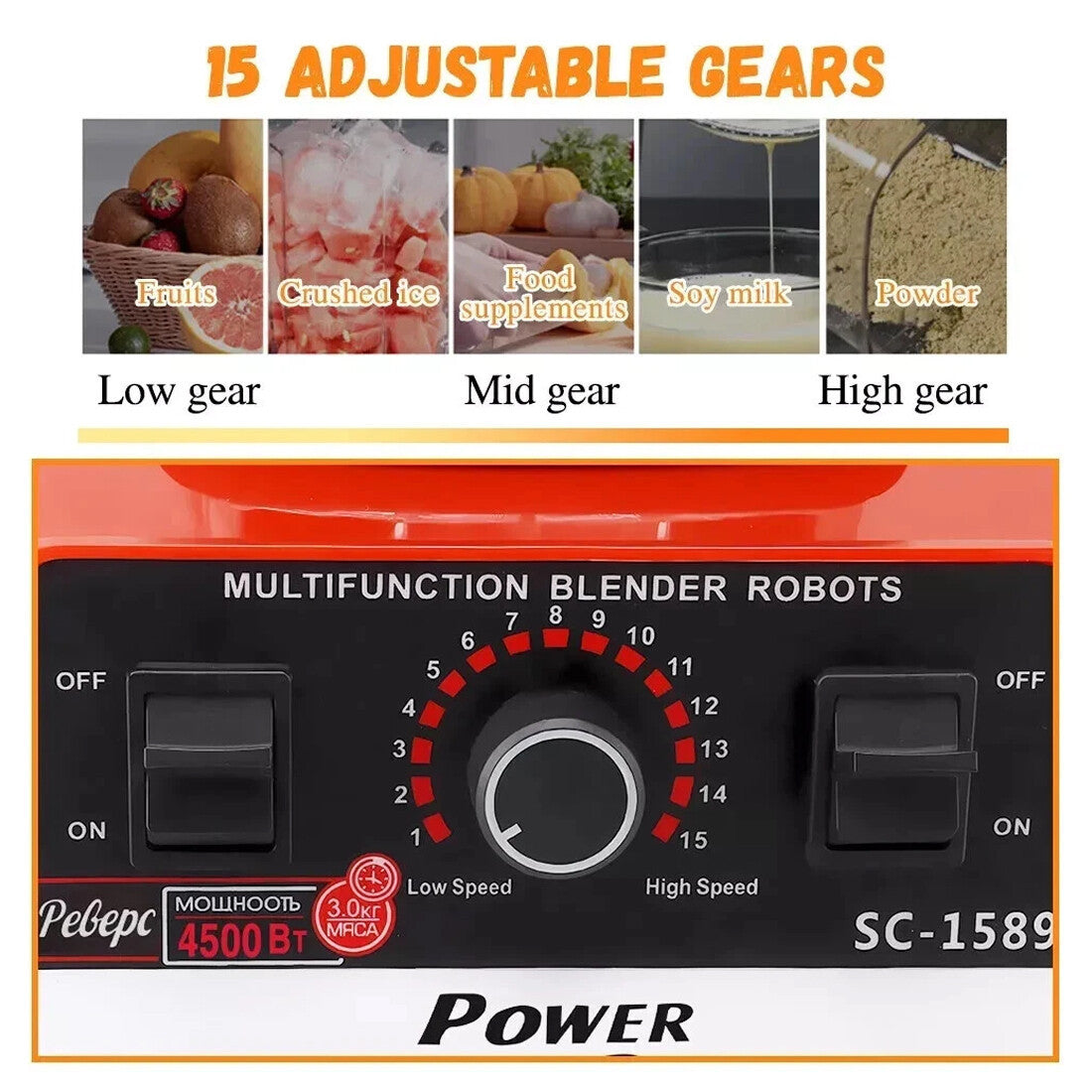 Multifunctional Blender Food