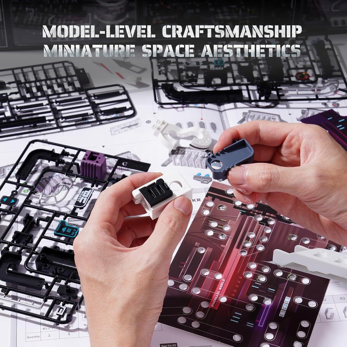 ROBOTIME 3D Puzzle Model Kit To Build Last City