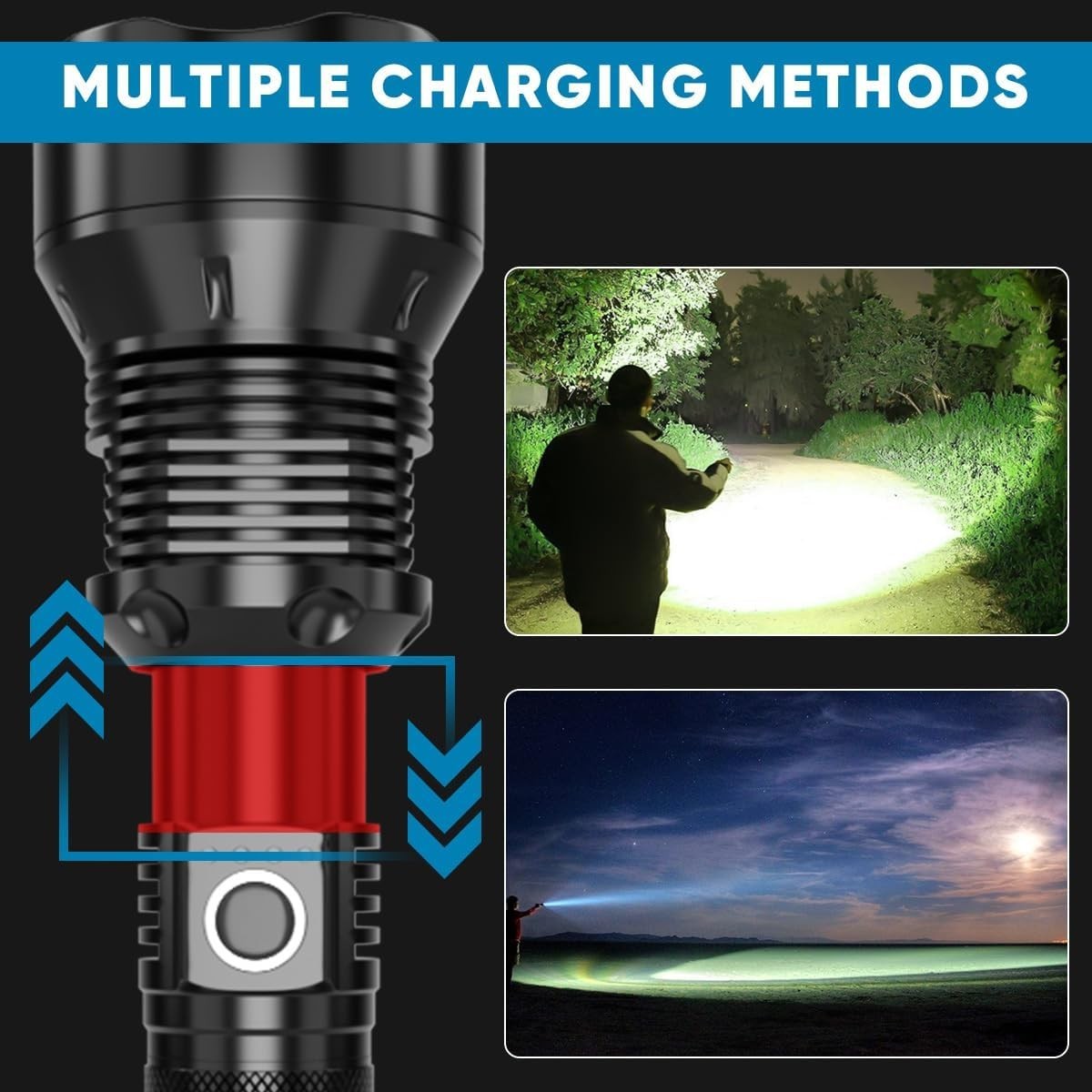 Super Bright Powerful LED Flashlight