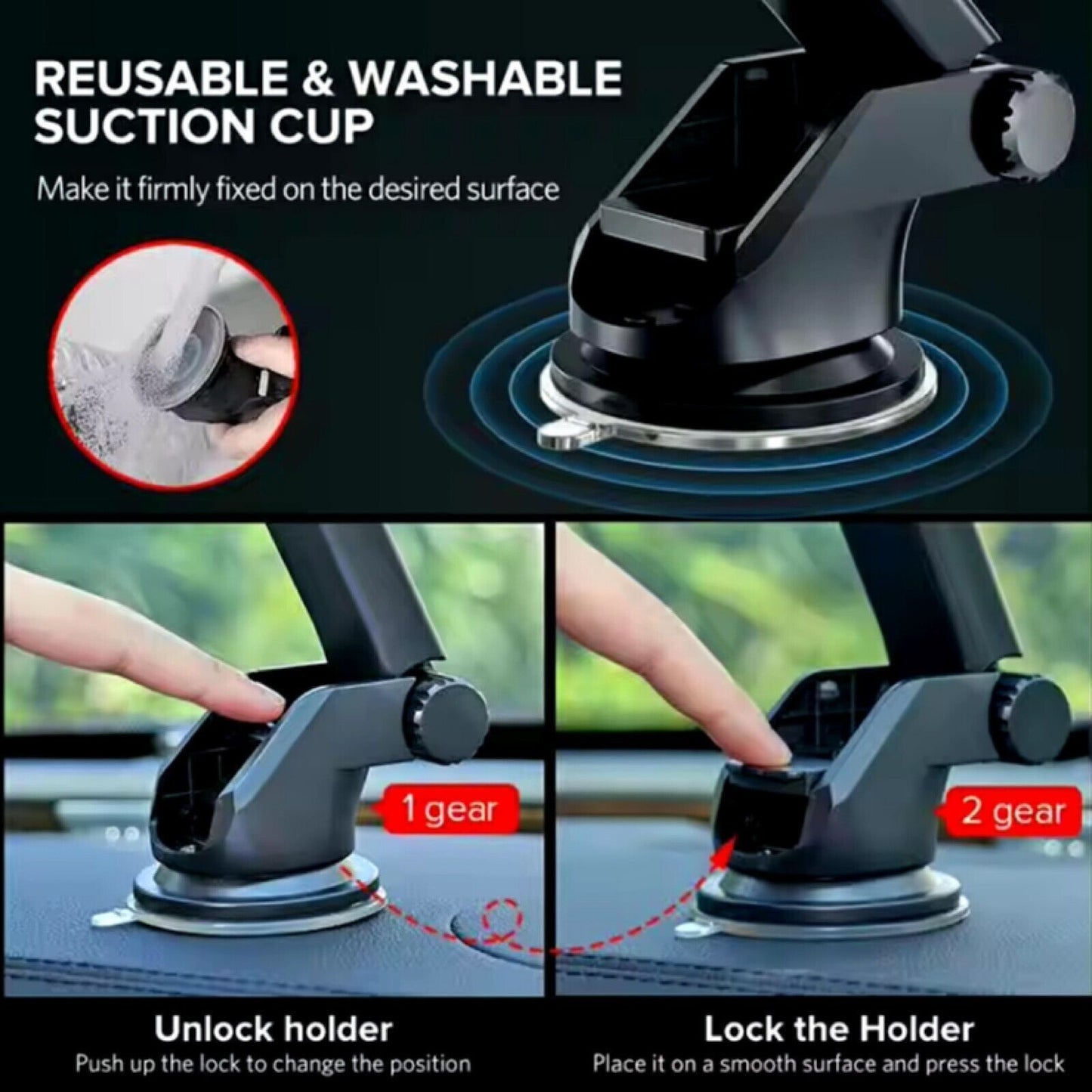 Car Mobile Phone Holder 360