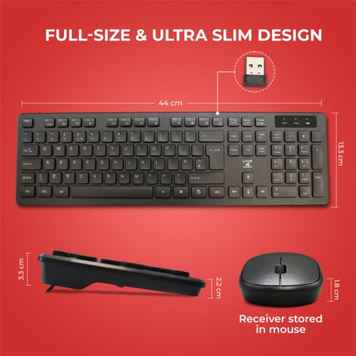 2.4GHz Wireless Keyboard And Mouse Set
