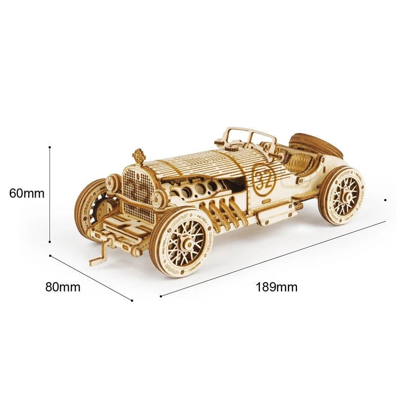 Car 3D Wooden Puzzle Game