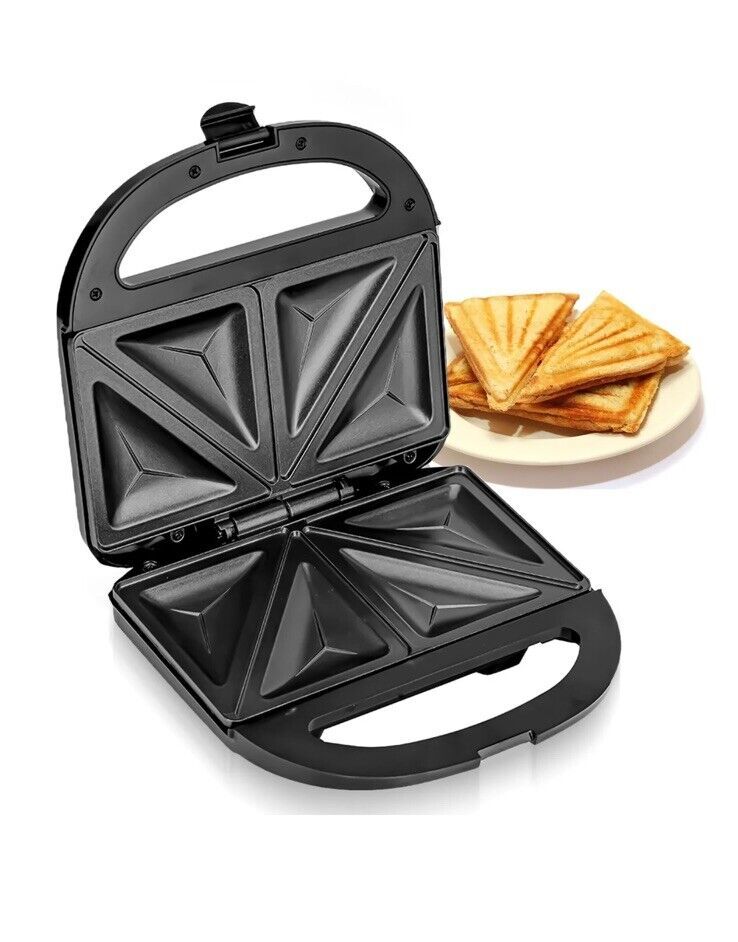 Geepas 750W Toastie Maker 2 Slice