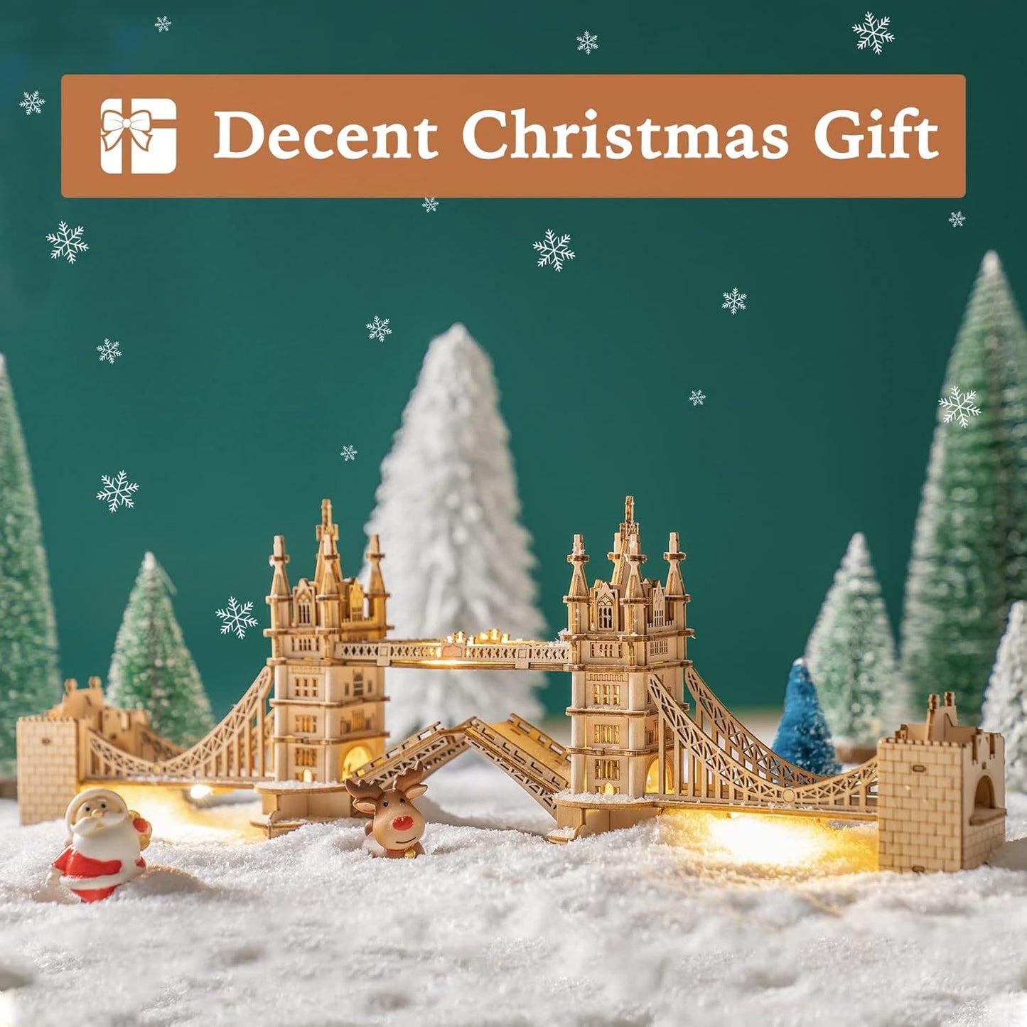 ROBOTIME 3D Wooden Puzzle London Tower Bridge