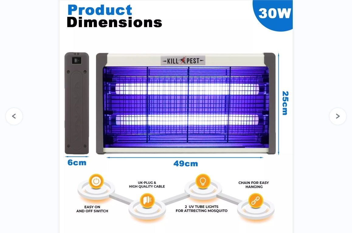 Bug Zapper Electric Insect Killer Mosquito