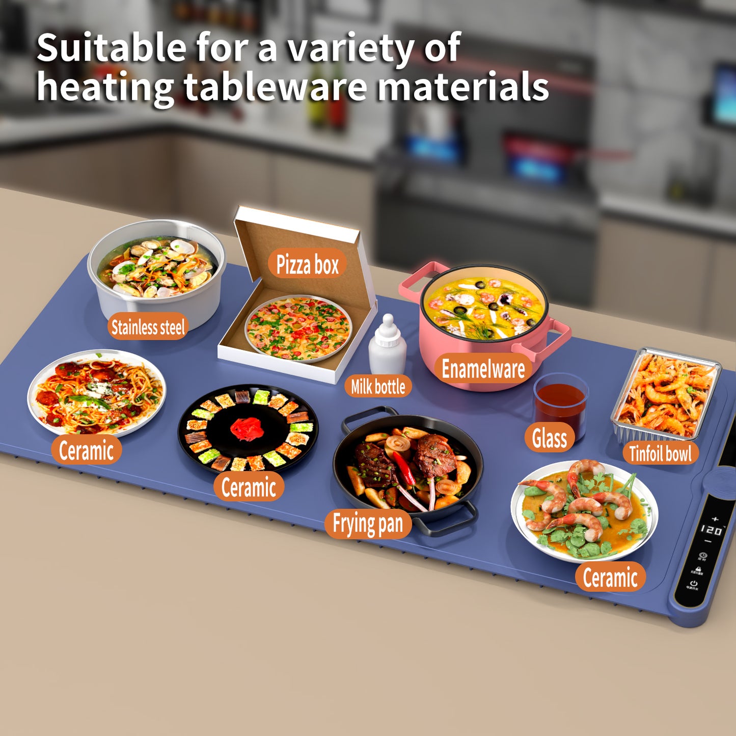 Foldable Heating Plate Mat