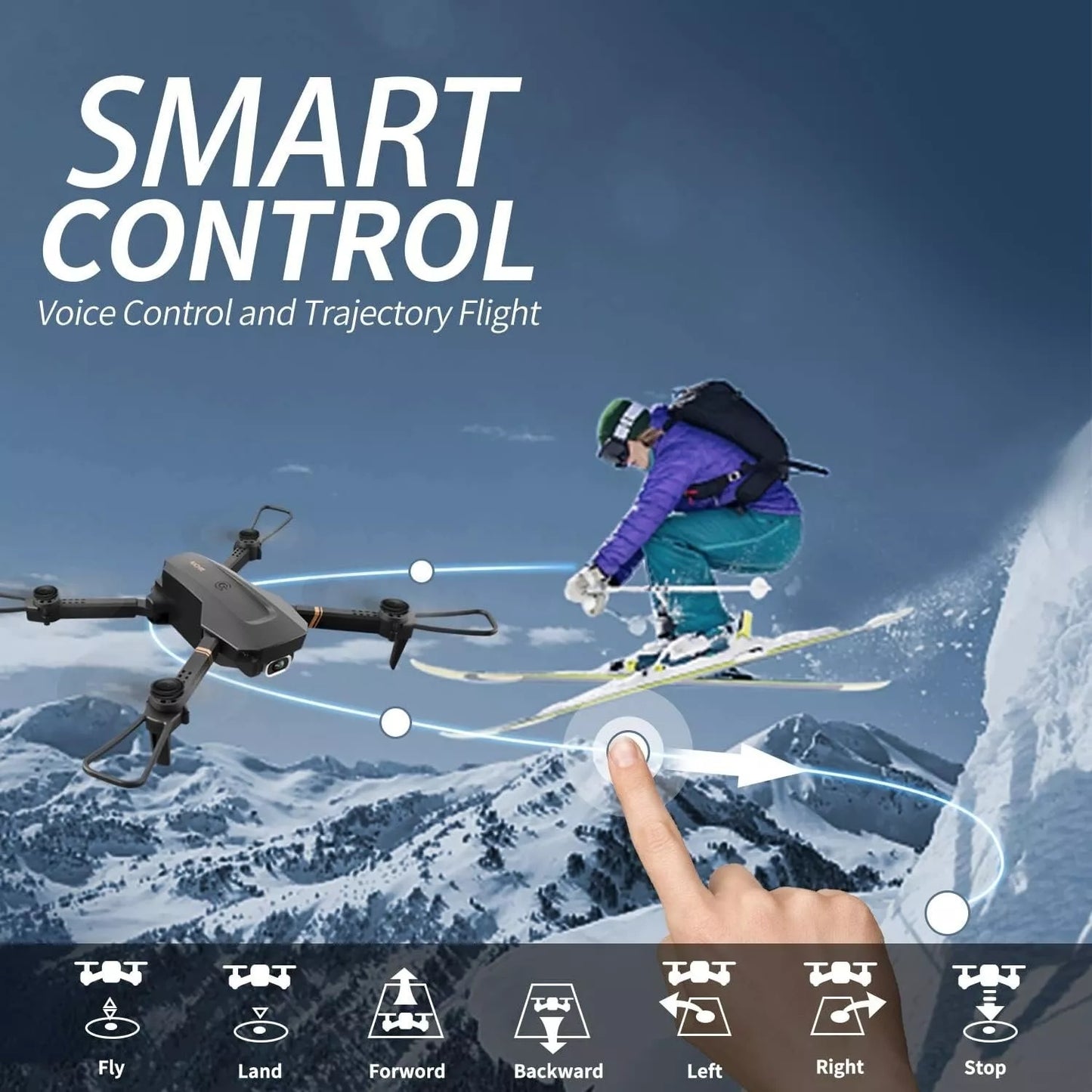 Foldable Mini Drone With Camera 4K 1080P HD