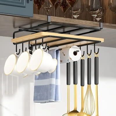 Under Shelf Storage Rack Home Kitchen