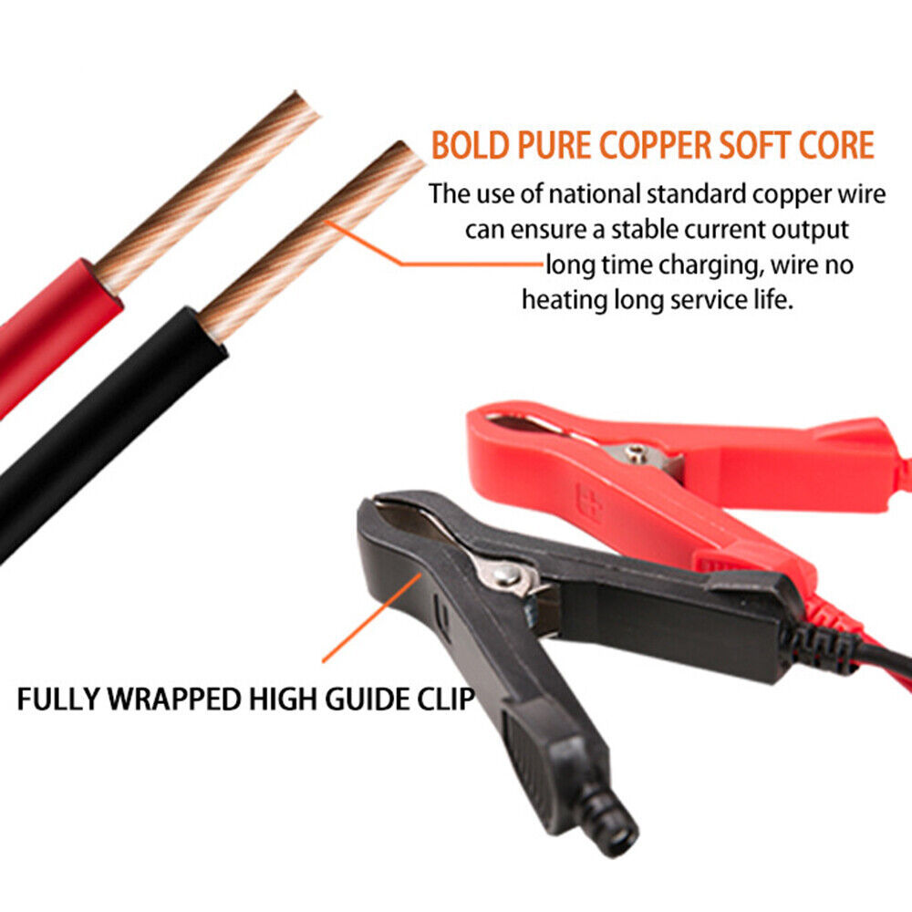 Smart Car Battery Fast Charger 12V