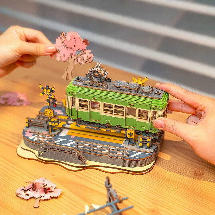 Journey Tram Car 3D Wooden Puzzle