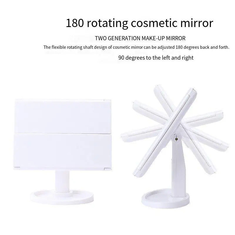 Foldable LED Mirror