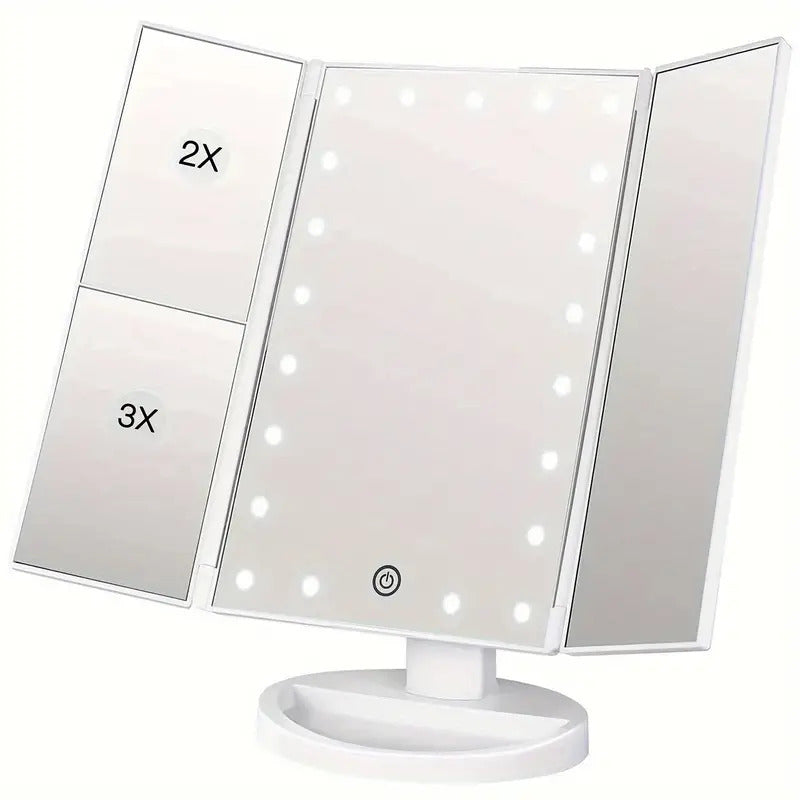 Foldable LED Mirror