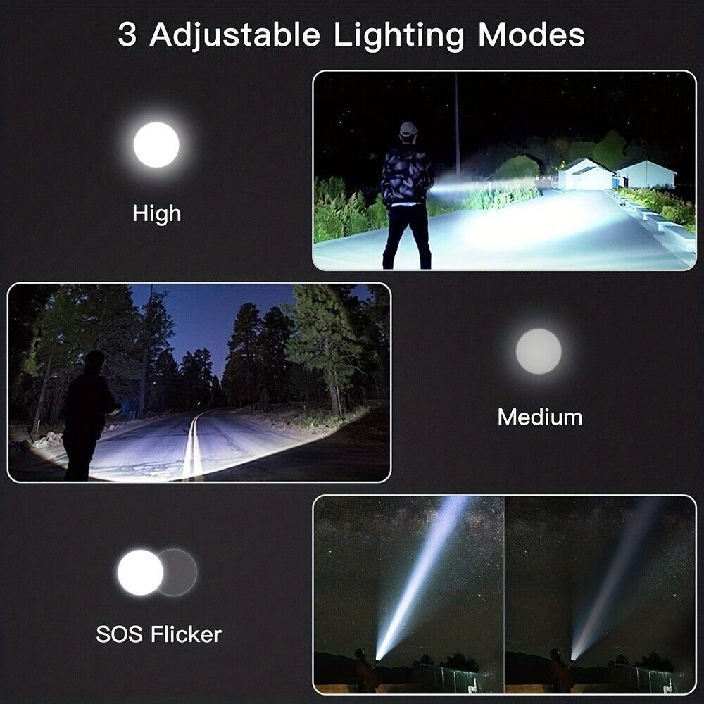 Super Bright Powerful LED Flashlight