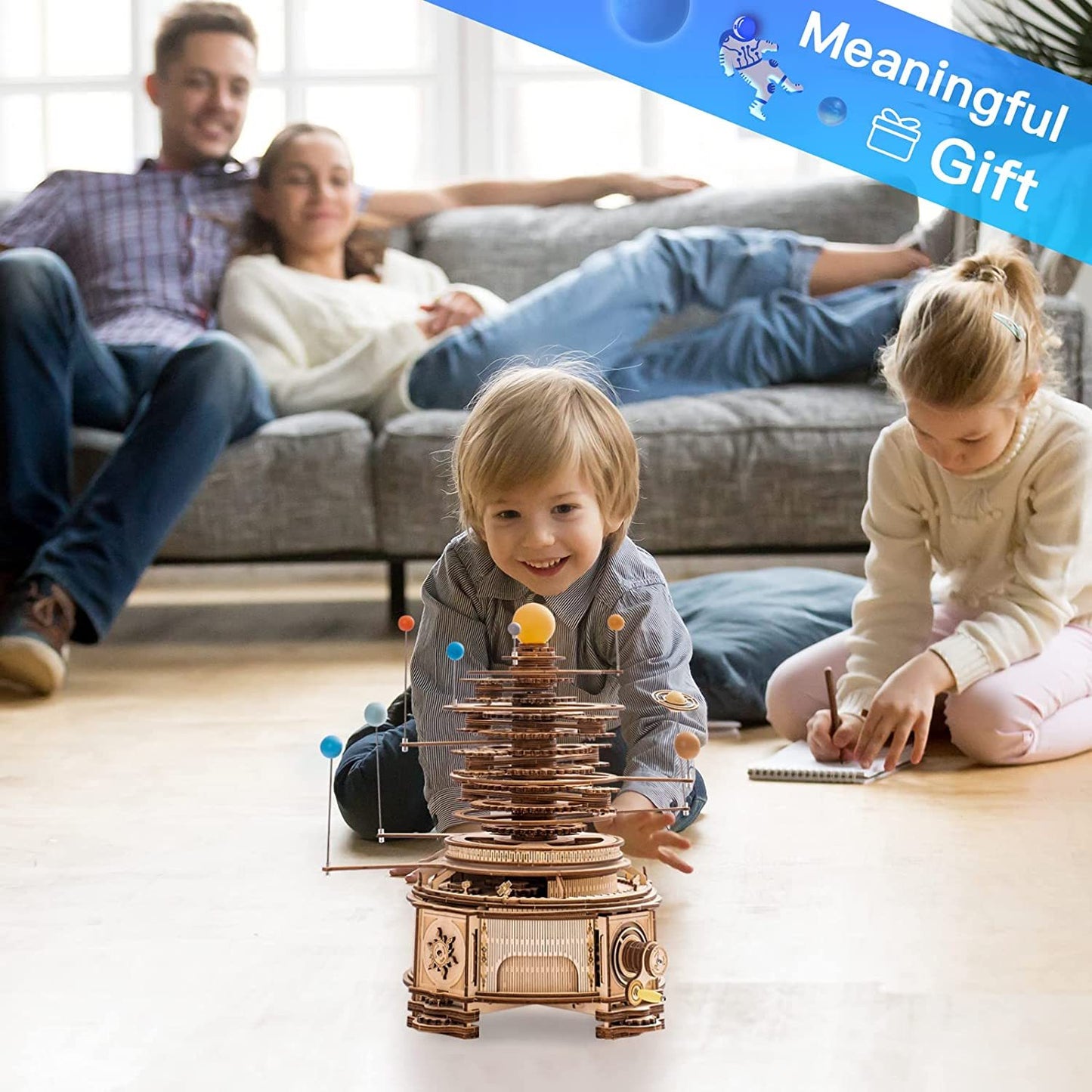 Robotime ROKR Rotatable Mechanical Orrery