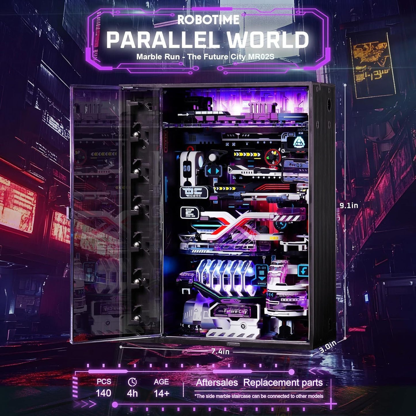 ROBOTIME 3D Puzzle Model Kit To Build Last City