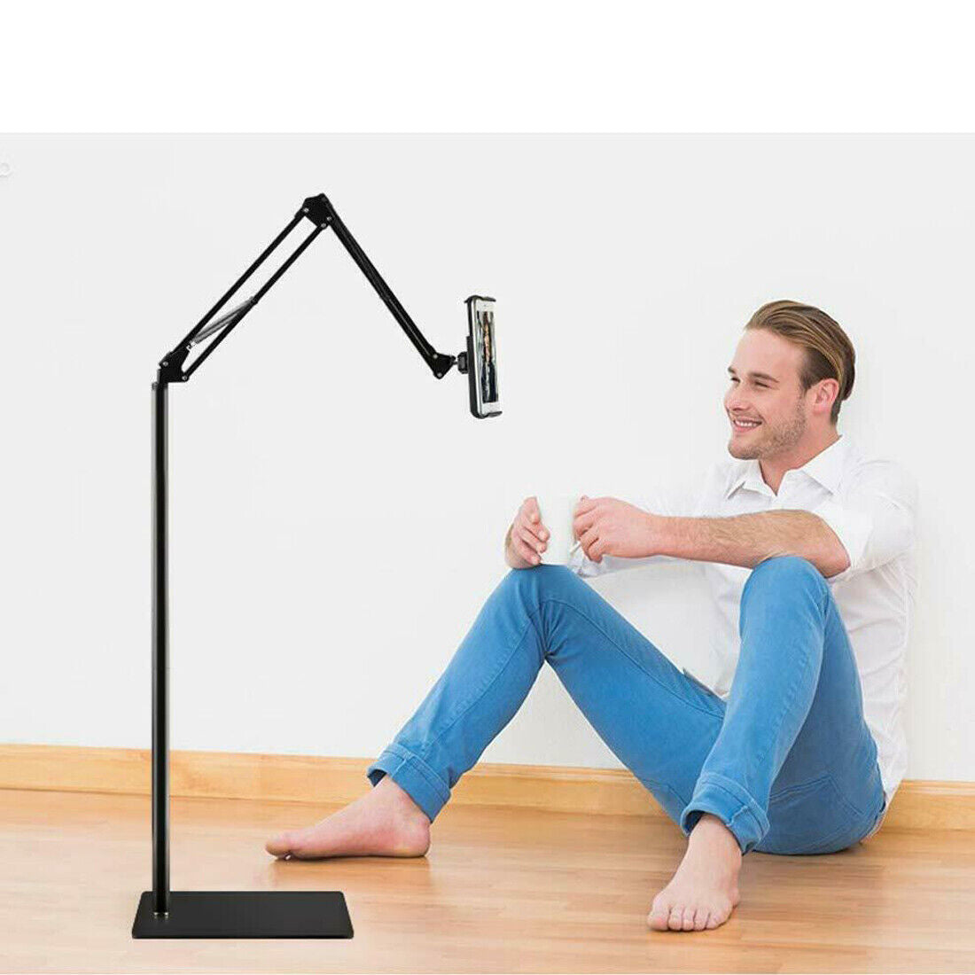 Universal 360 Adjustable Floor Stand Holder