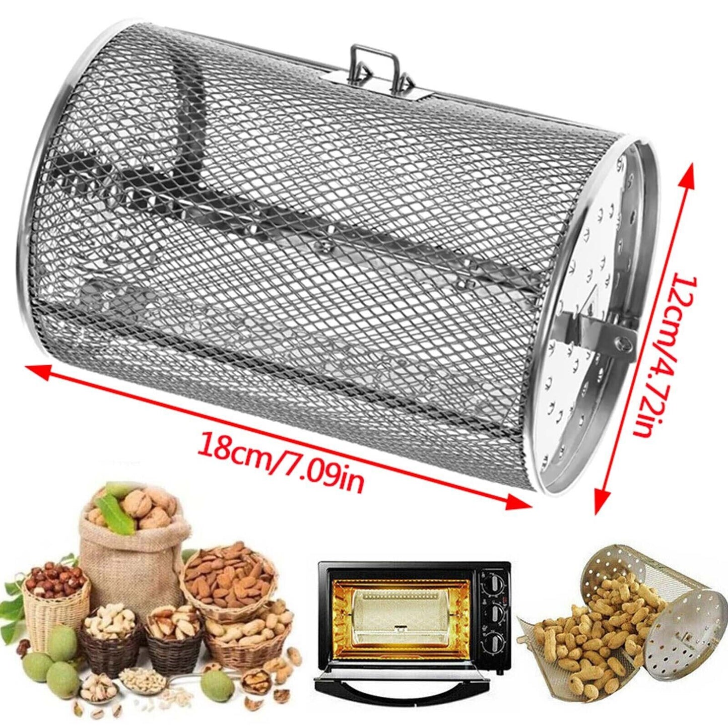 Universal Grill Roaster Air Fryer Accessories Oven Basket