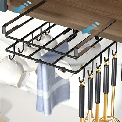 Under Shelf Storage Rack Home Kitchen